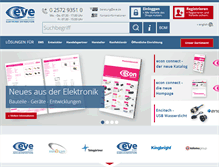 Tablet Screenshot of eve.de